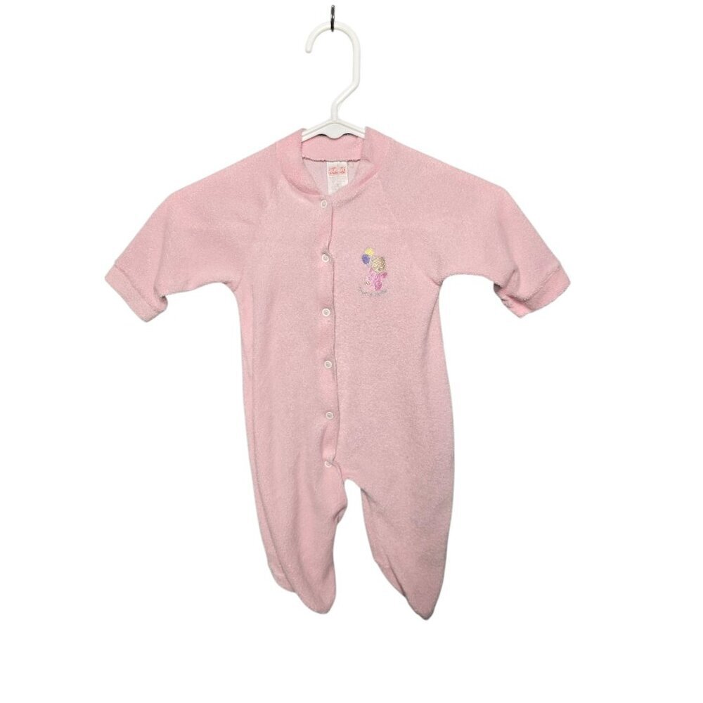 Vintage Playskool Pink Special Deliver Baby Girl Outfit 6-9 months
